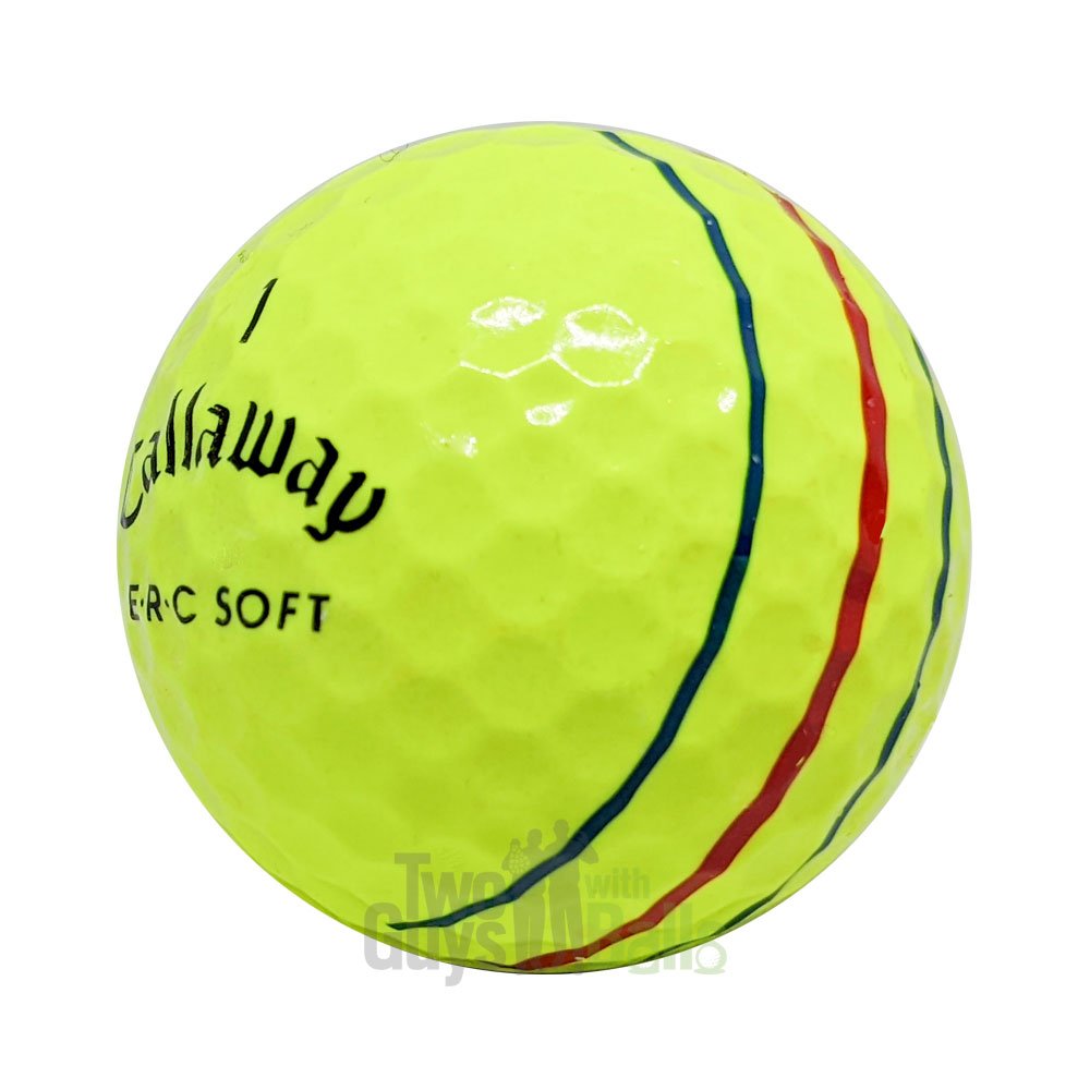 callaway erc soft yellow used golf balls