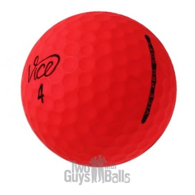vice pro soft red used golf balls